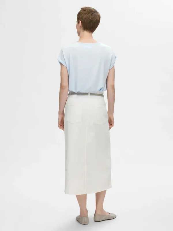 SELECTED BÅTRINGNING T-SHIRT Blue Flash Sale