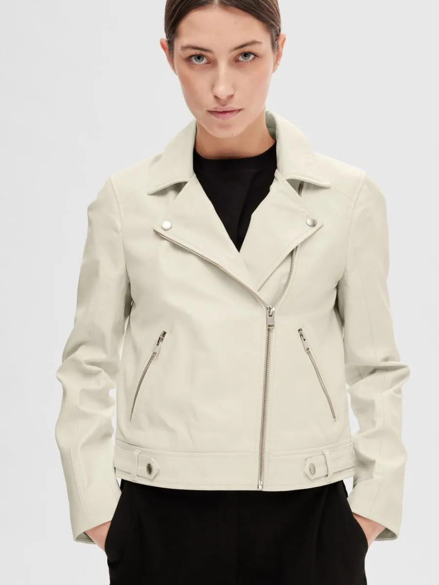 classic_lderjacka_3-1.webp SELECTED CLASSIC LÄDERJACKA White Cheap