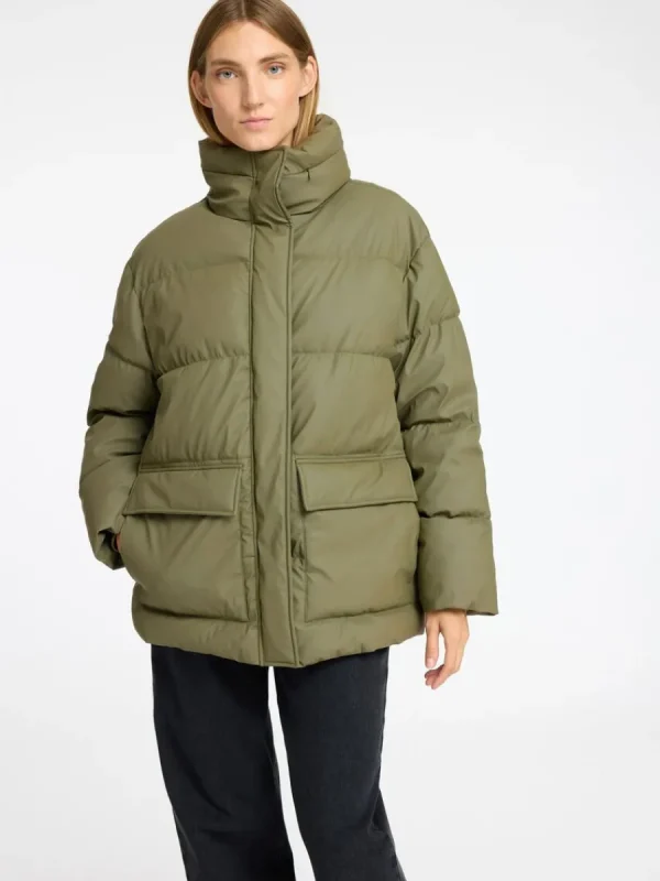 SELECTED COATED VADDERAD JACKA Green Fashion