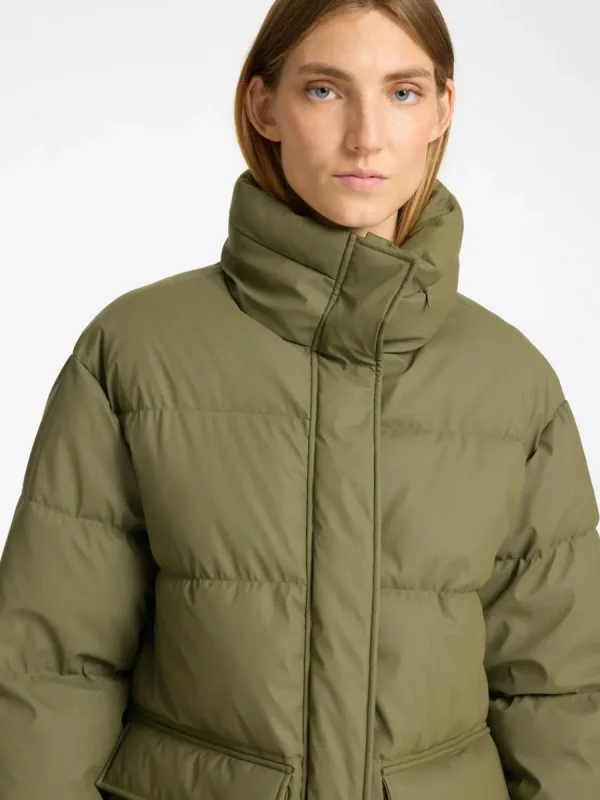 SELECTED COATED VADDERAD JACKA Green Fashion