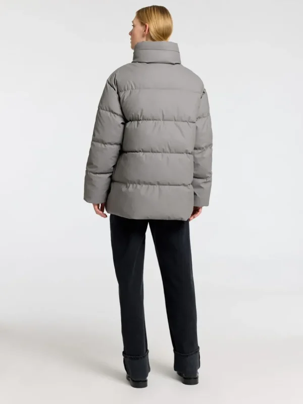 SELECTED COATED VADDERAD JACKA Grey Cheap