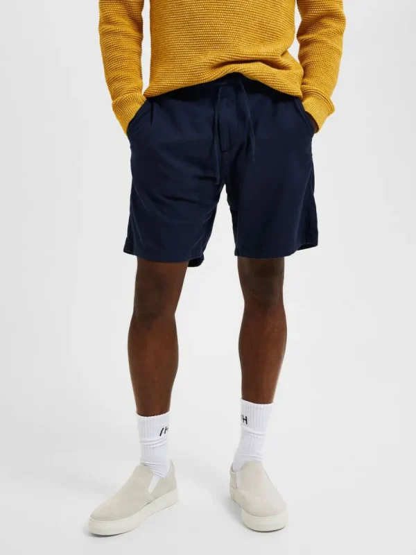 SELECTED COMFORT FIT SHORTS Blue Online
