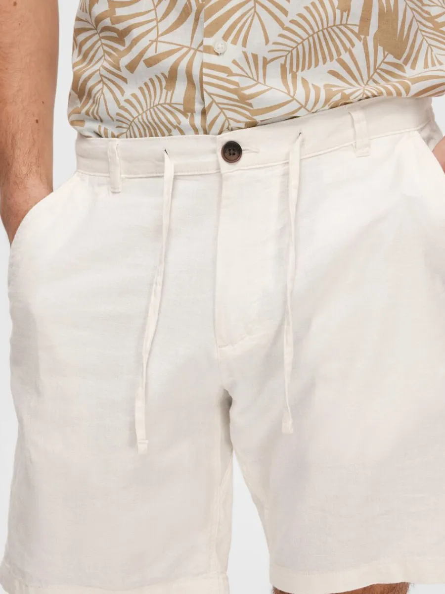 comfort_fit_shorts_4-3.webp SELECTED COMFORT FIT SHORTS White Best Sale