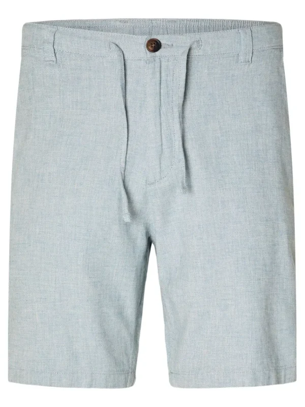 SELECTED COMFORT FIT SHORTS Blue Outlet