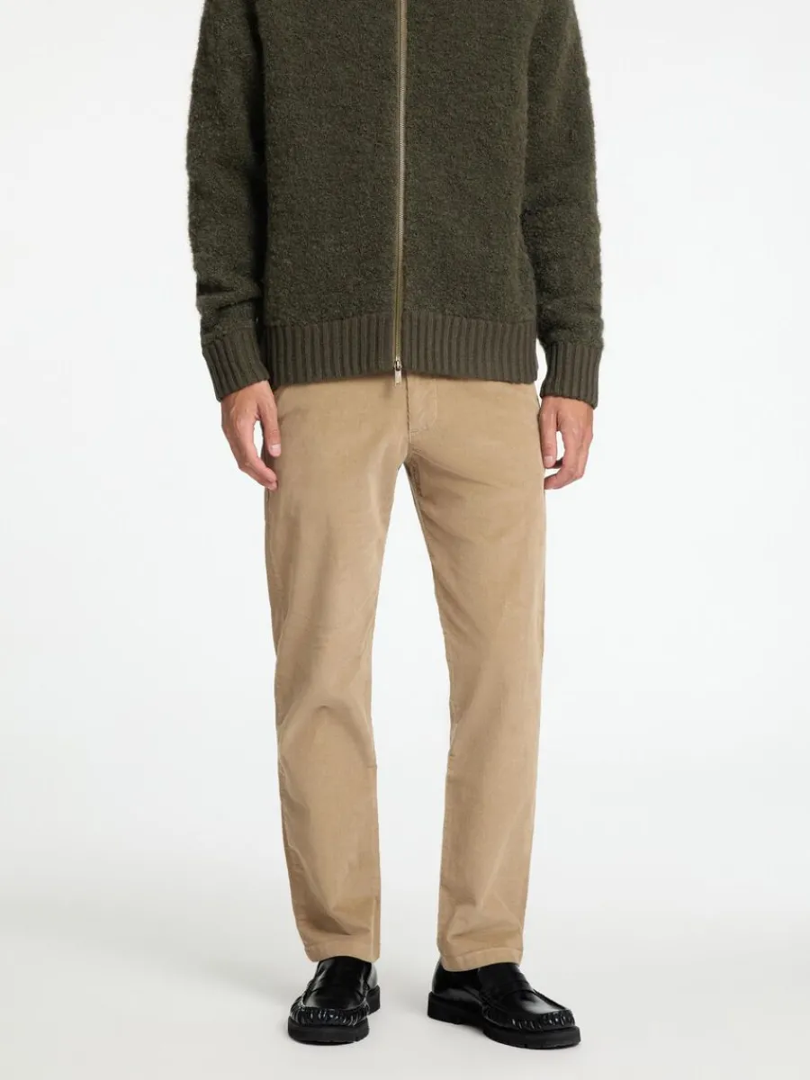 corduroy_raka_byxor_0-2.webp SELECTED CORDUROY RAKA BYXOR Beige Best Sale