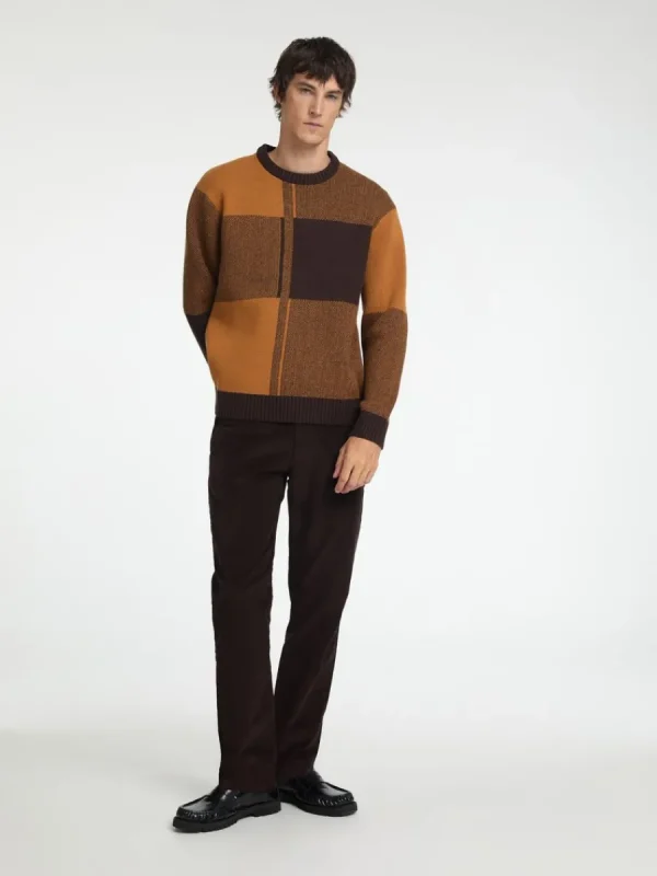 SELECTED CORDUROY RAKA BYXOR Brown Store