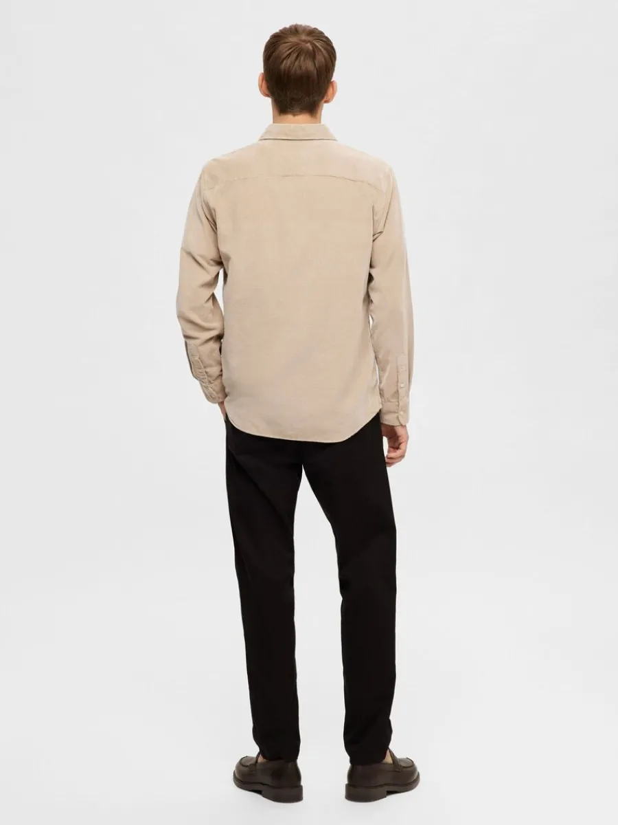 corduroy_skjorta_1-2.webp SELECTED CORDUROY SKJORTA Beige Outlet
