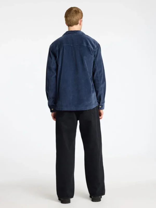 SELECTED CORDUROY ÖVERSKJORTA Blue Store