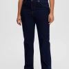SELECTED CURVE BOOTCUT JEANS Blue Online