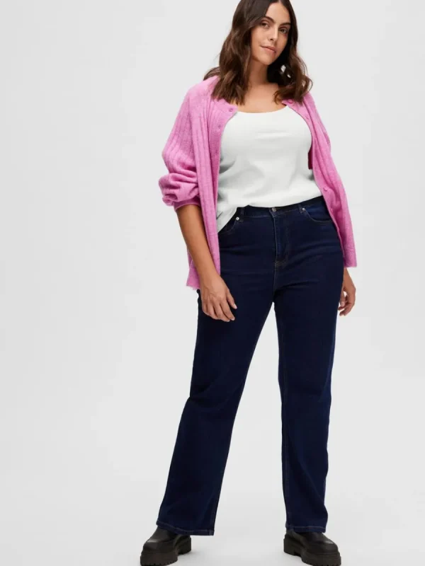 SELECTED CURVE BOOTCUT JEANS Blue Online
