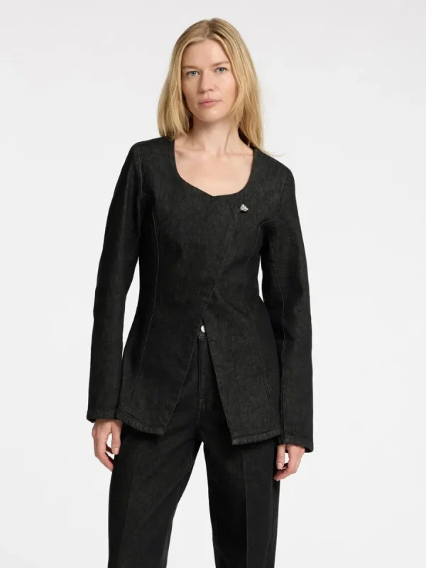 SELECTED DENIM KAVAJ Black Clearance