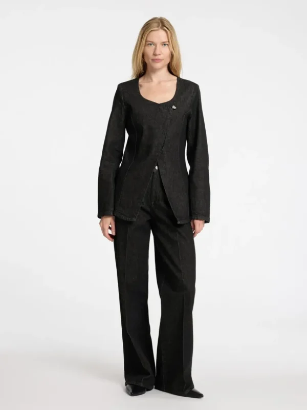 SELECTED DENIM KAVAJ Black Clearance