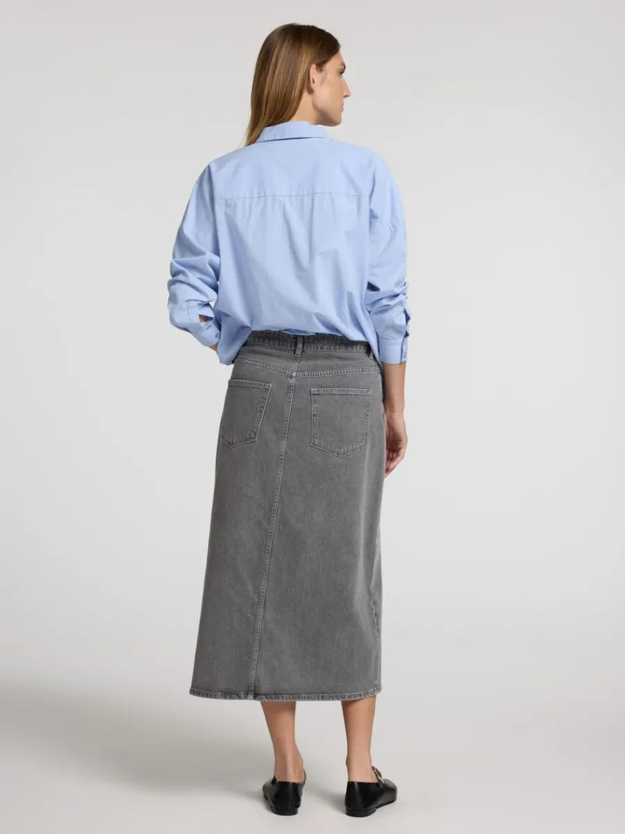 denim_midikjol_7-1.webp SELECTED DENIM MIDIKJOL Grey Cheap