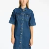 SELECTED DENIM MIDIKLÄNNING Blue Cheap