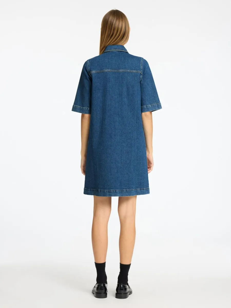 denim_midiklnning_4-1.webp SELECTED DENIM MIDIKLÄNNING Blue Cheap