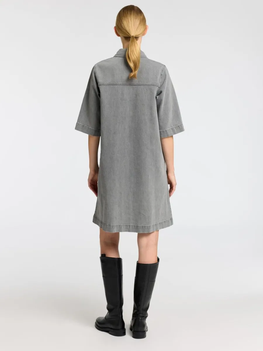denim_midiklnning_4.webp SELECTED DENIM MIDIKLÄNNING Grey Cheap