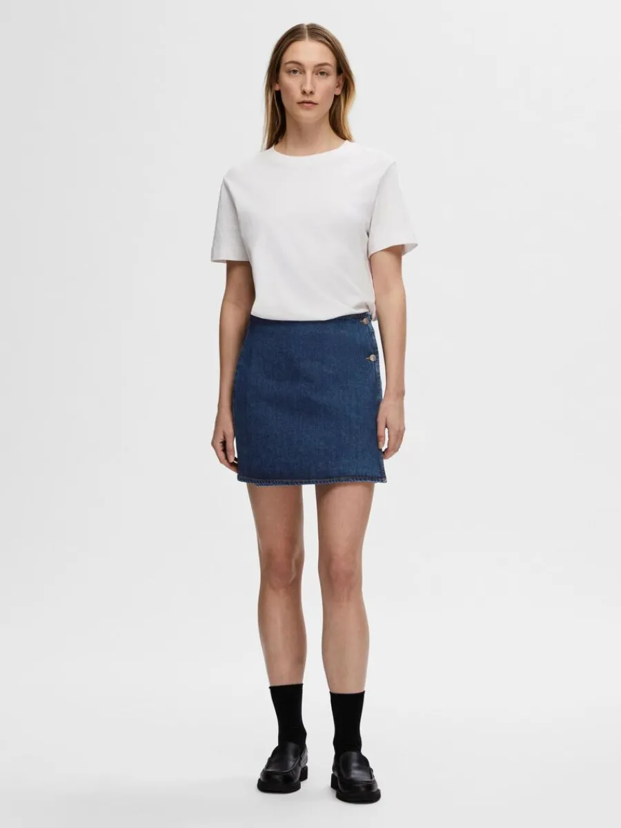 denim_omlottkjol_2.webp SELECTED DENIM OMLOTTKJOL Blue Sale