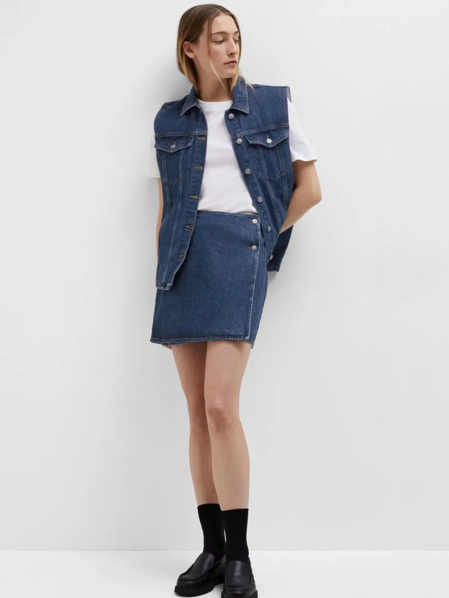 denim_omlottkjol_3.webp SELECTED DENIM OMLOTTKJOL Blue Sale
