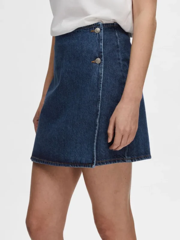 SELECTED DENIM OMLOTTKJOL Blue Sale