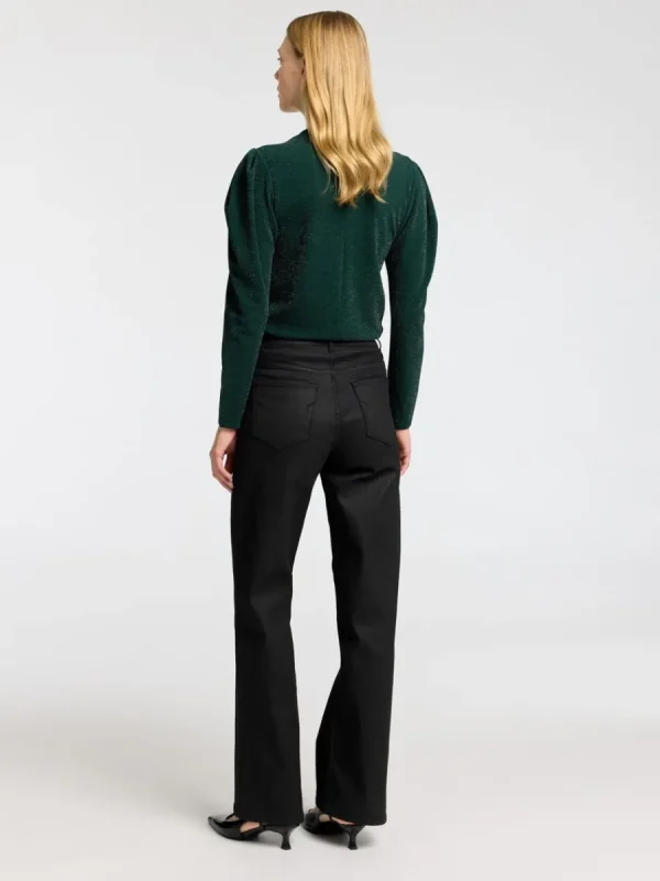 SELECTED DRAPERAD LÅNGÄRMAD TOPP Green Cheap