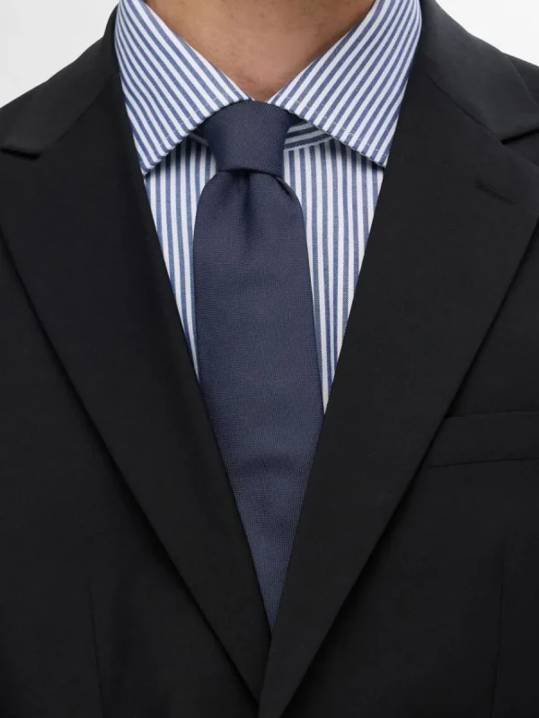 SELECTED ENFÄRGAD SLIPS Blue Cheap