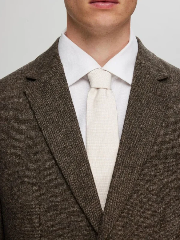 SELECTED ENFÄRGAD SLIPS Beige Best Sale