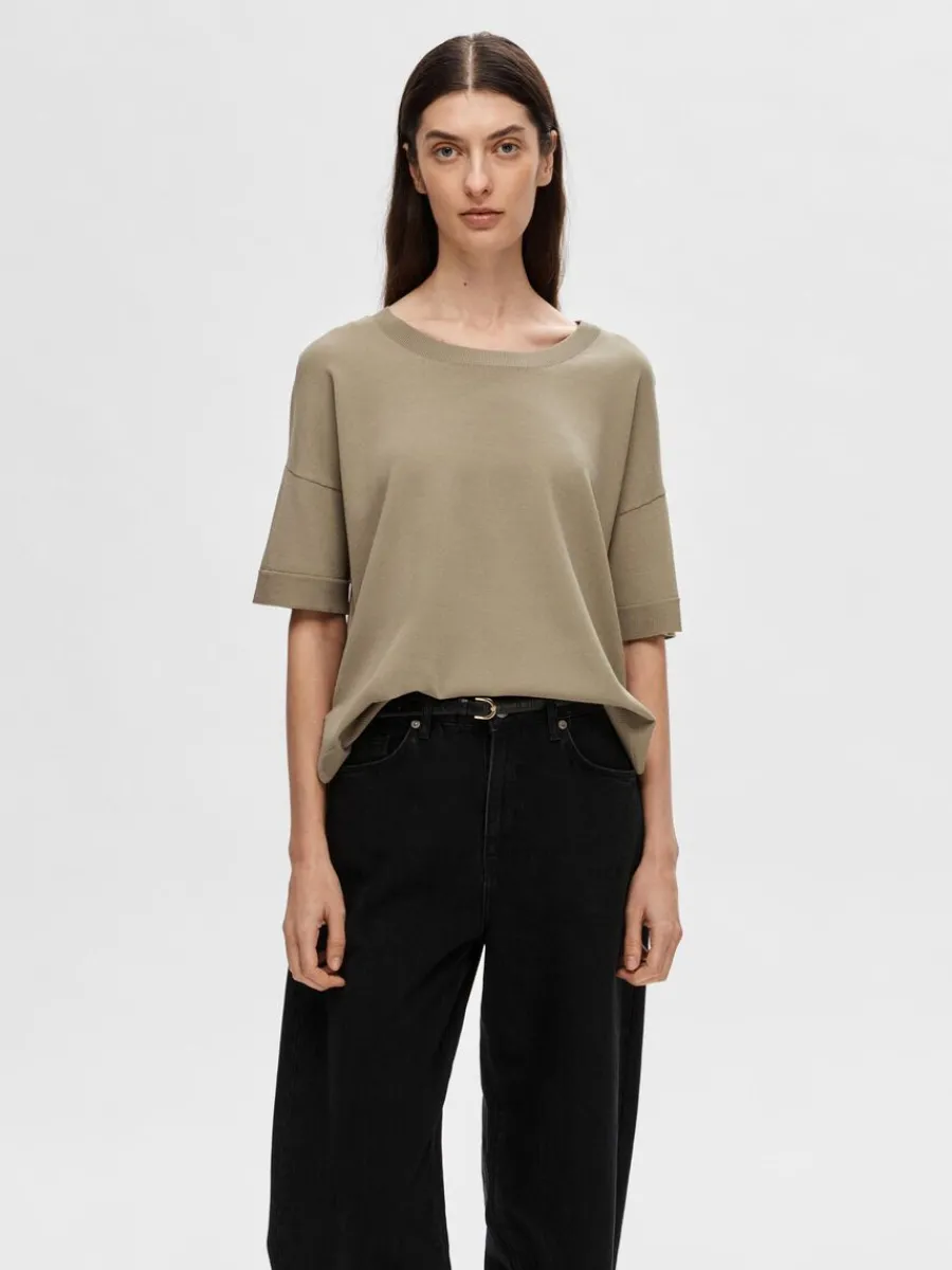 enkel__tshirt_0-2.webp SELECTED ENKEL - T-SHIRT Brown New