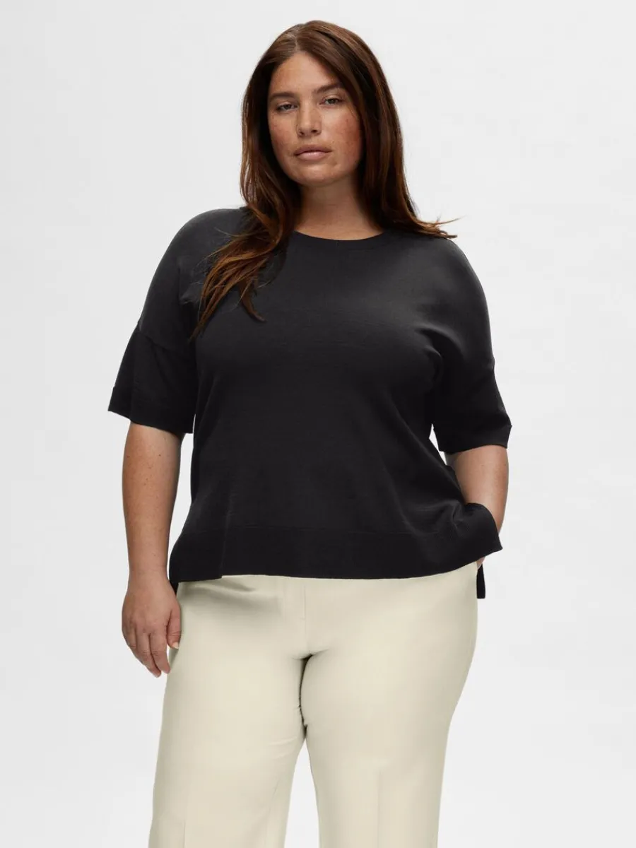 enkel__tshirt_7.webp SELECTED ENKEL - T-SHIRT Black Store