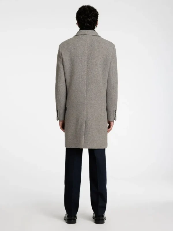 SELECTED ENKELKNÄPPT 2-I-1 KAPPA Grey Shop