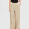 SELECTED EXTRA VIDA BEN BYXOR Beige Discount