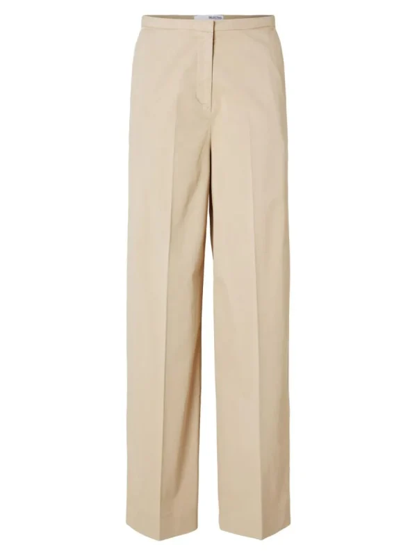 SELECTED EXTRA VIDA BEN BYXOR Beige Discount