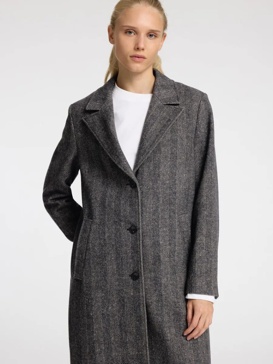 fiskben_lng_kappa_3.webp SELECTED FISKBEN LÅNG KAPPA Black Outlet