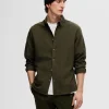 SELECTED FLANELL ÖVERSKJORTA Green Outlet