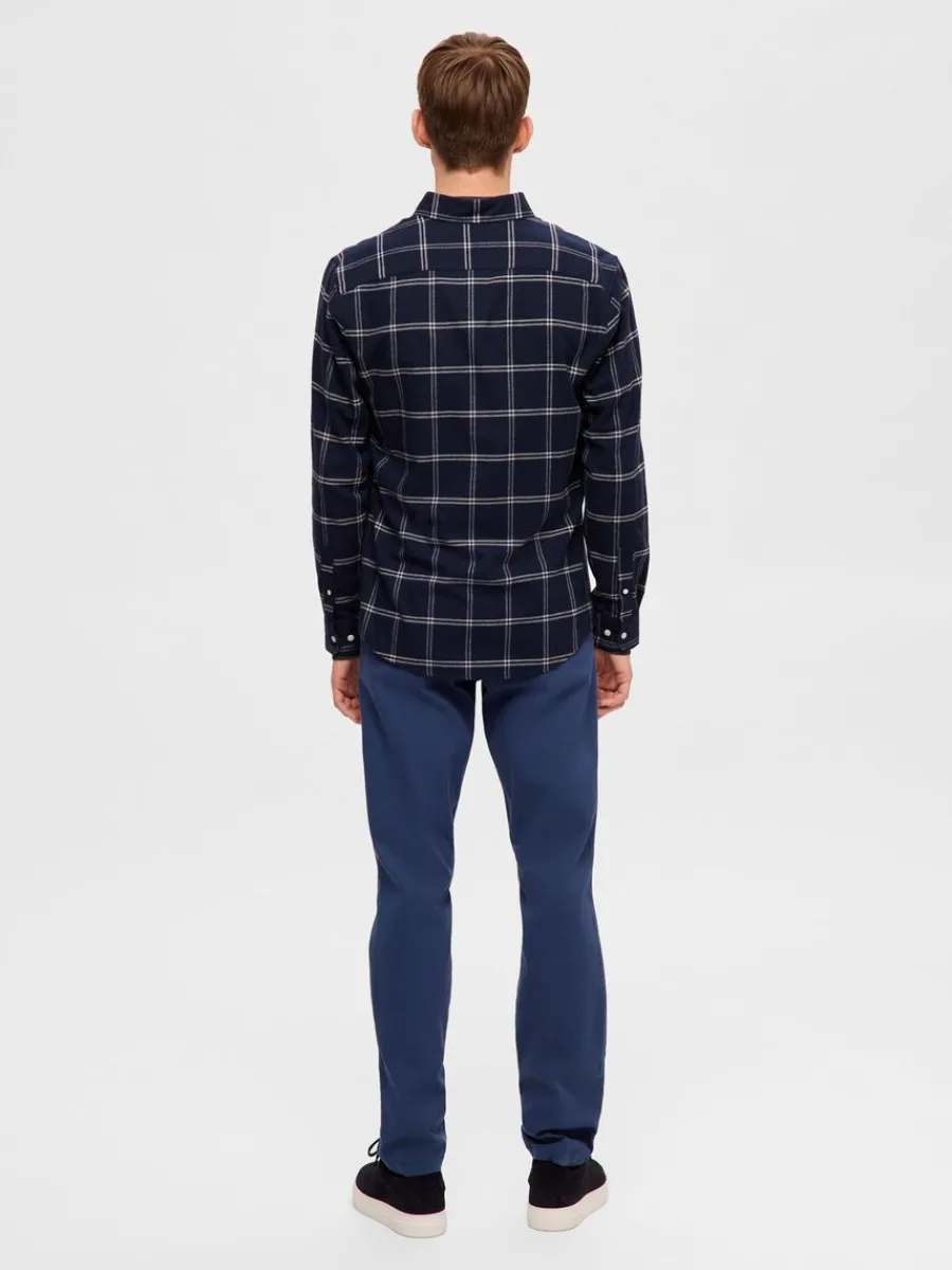 flanell_verskjorta_5-1.webp SELECTED FLANELL ÖVERSKJORTA Blue Cheap