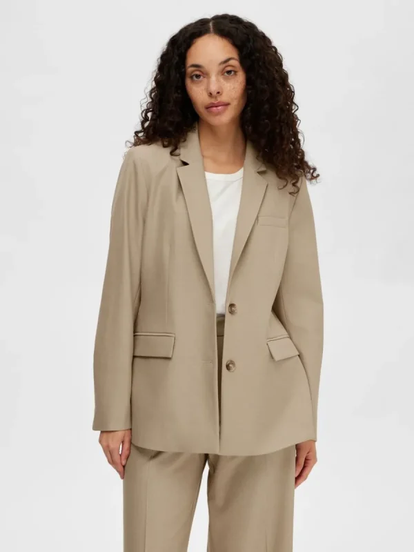SELECTED FORMELL KAVAJ Beige Shop