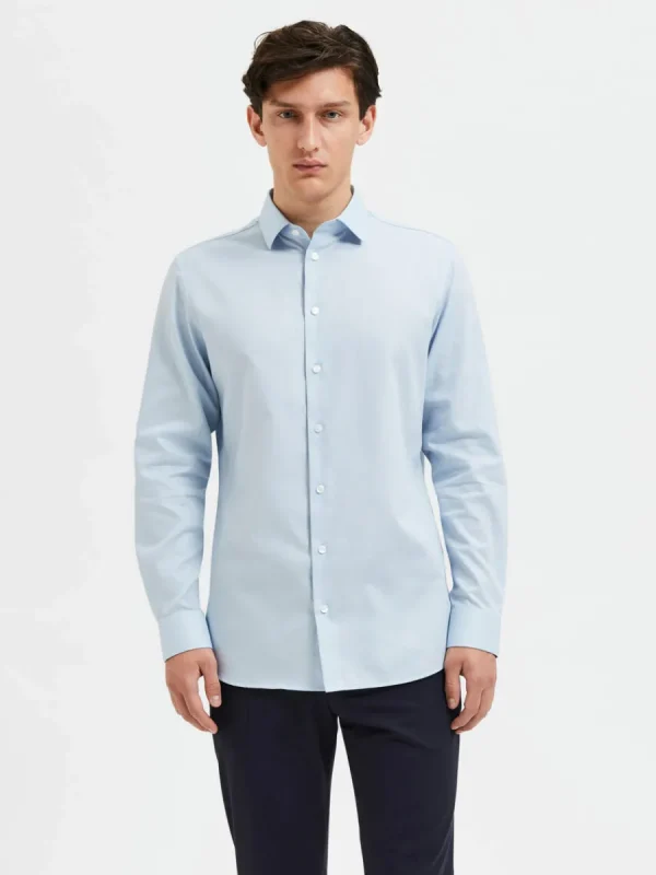 SELECTED FORMELL SKJORTA Blue Shop