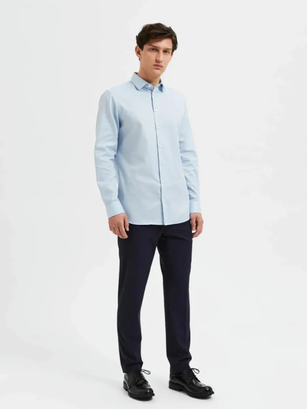SELECTED FORMELL SKJORTA Blue Shop
