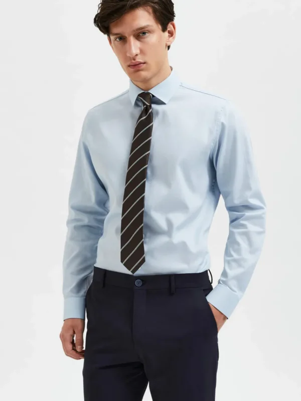 SELECTED FORMELL SKJORTA Blue Shop