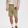 SELECTED FROTTÉTYG SHORTS Green Cheap