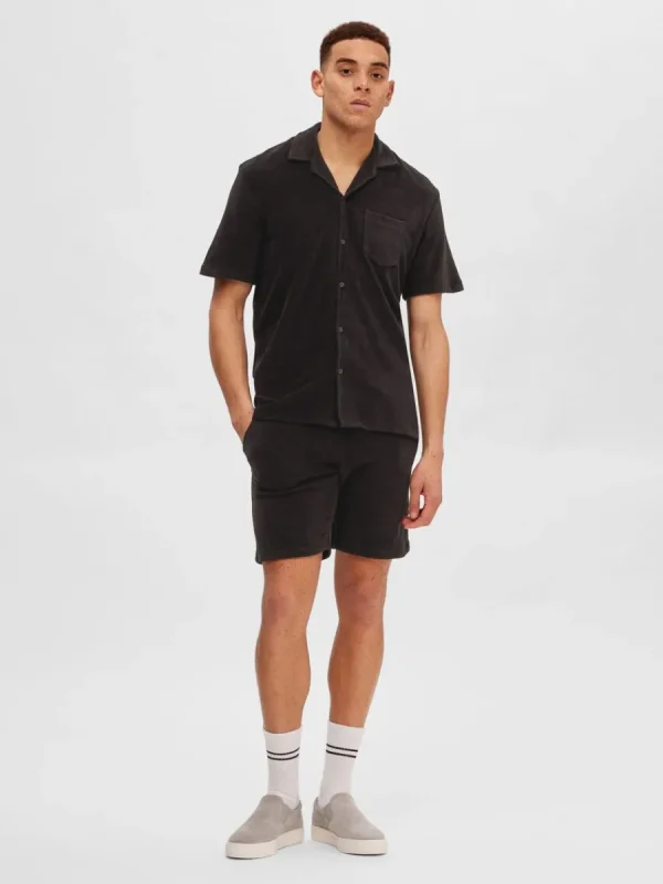 SELECTED FROTTÉTYG SHORTS Black Best
