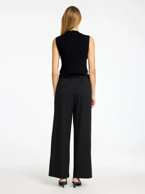 SELECTED GLITTER ÄRMLÖS TOPP Black Cheap