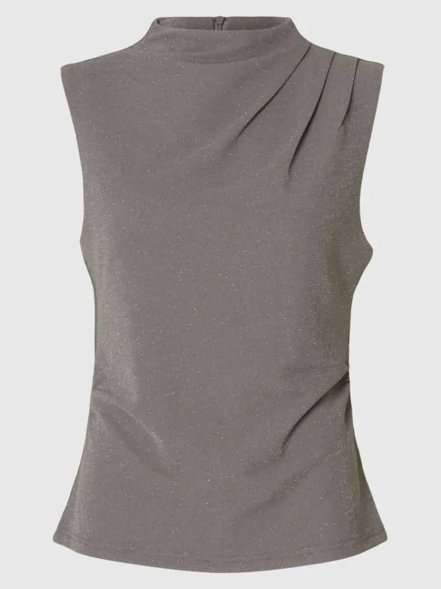 glitter_rmls_topp_5.webp SELECTED GLITTER ÄRMLÖS TOPP Grey New