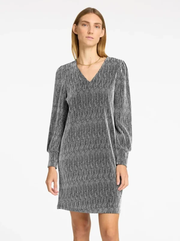 SELECTED GLITTRIGT KORT KLÄNNING Black Sale