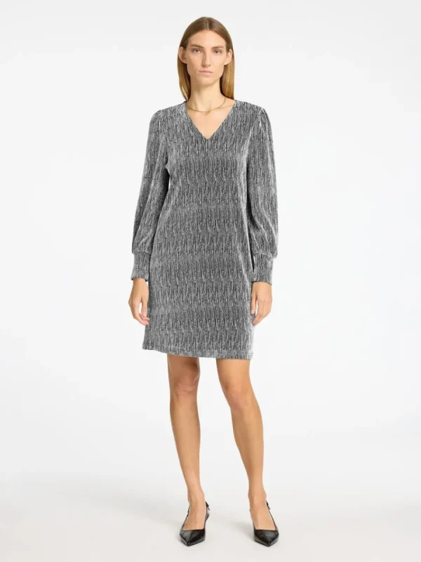 SELECTED GLITTRIGT KORT KLÄNNING Black Sale