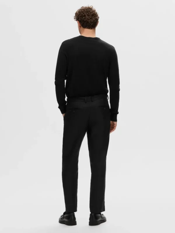 SELECTED 100% HAMPA BYXOR Black Fashion