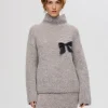 SELECTED HÖG HALS TRÖJA Grey Discount