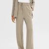 SELECTED HÖG MIDJA BYXOR Beige Shop