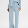 SELECTED HÖG MIDJA BYXOR Blue Best Sale