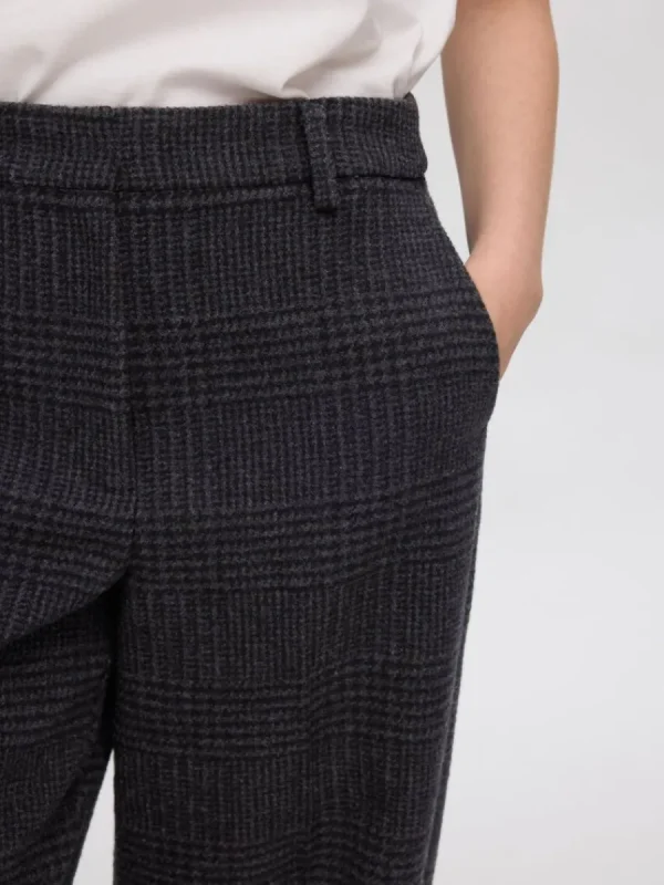 SELECTED HÖG MIDJA BYXOR MED VIDA BEN Grey Sale