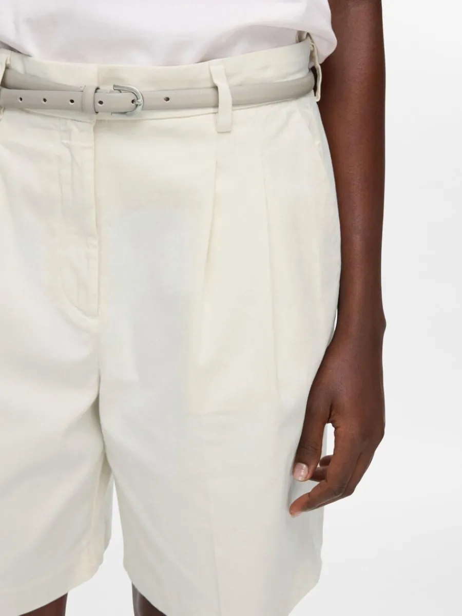 hg_midja_chinoshorts_4.webp SELECTED HÖG MIDJA CHINOSHORTS Beige Cheap